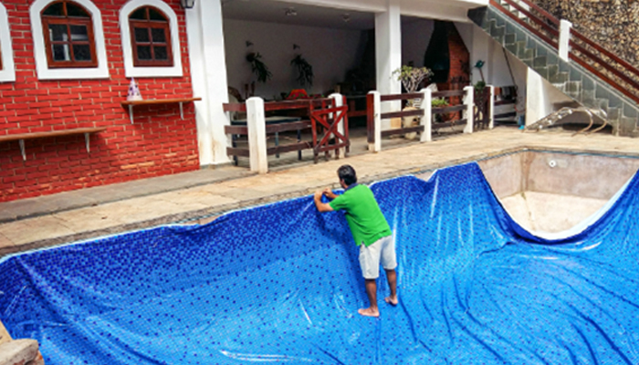 Como aumentar a vida útil da piscina de vinil?